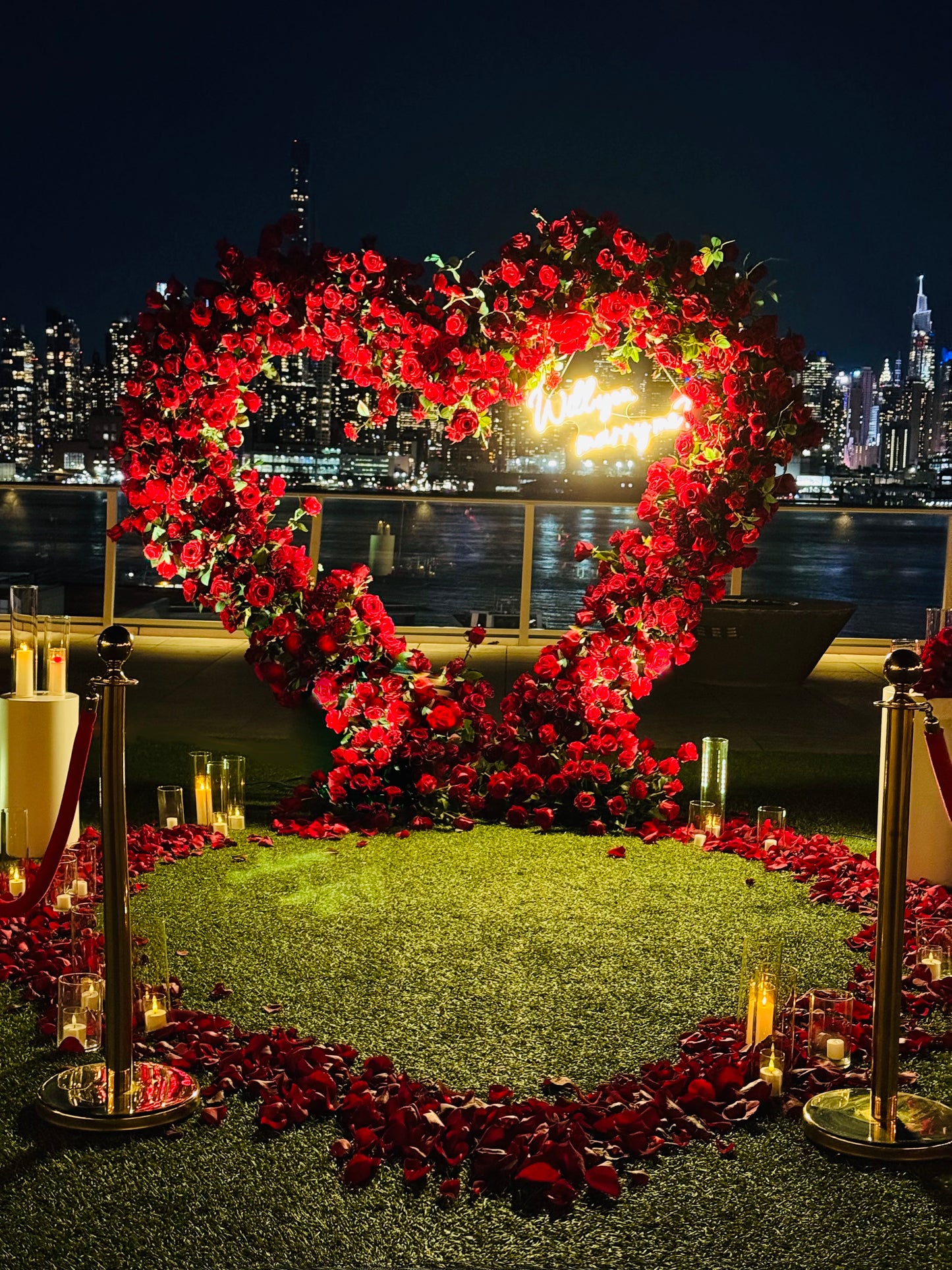 Heartfelt Proposal Setup