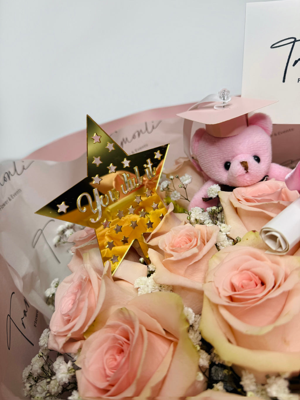 Proud in Pink Graduation Bouquet