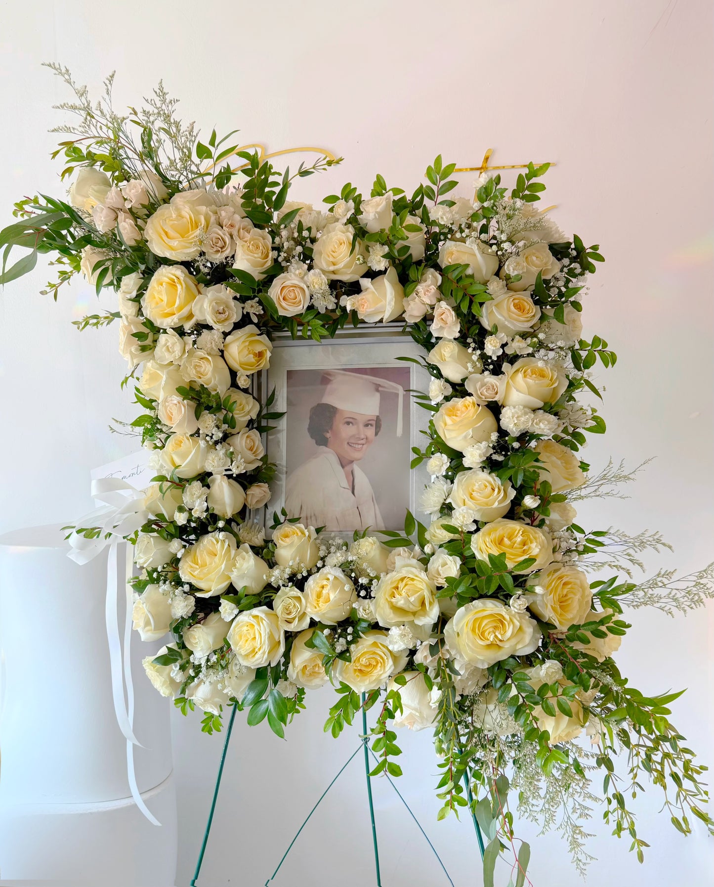 Standing Spray Frame of Loving Memories