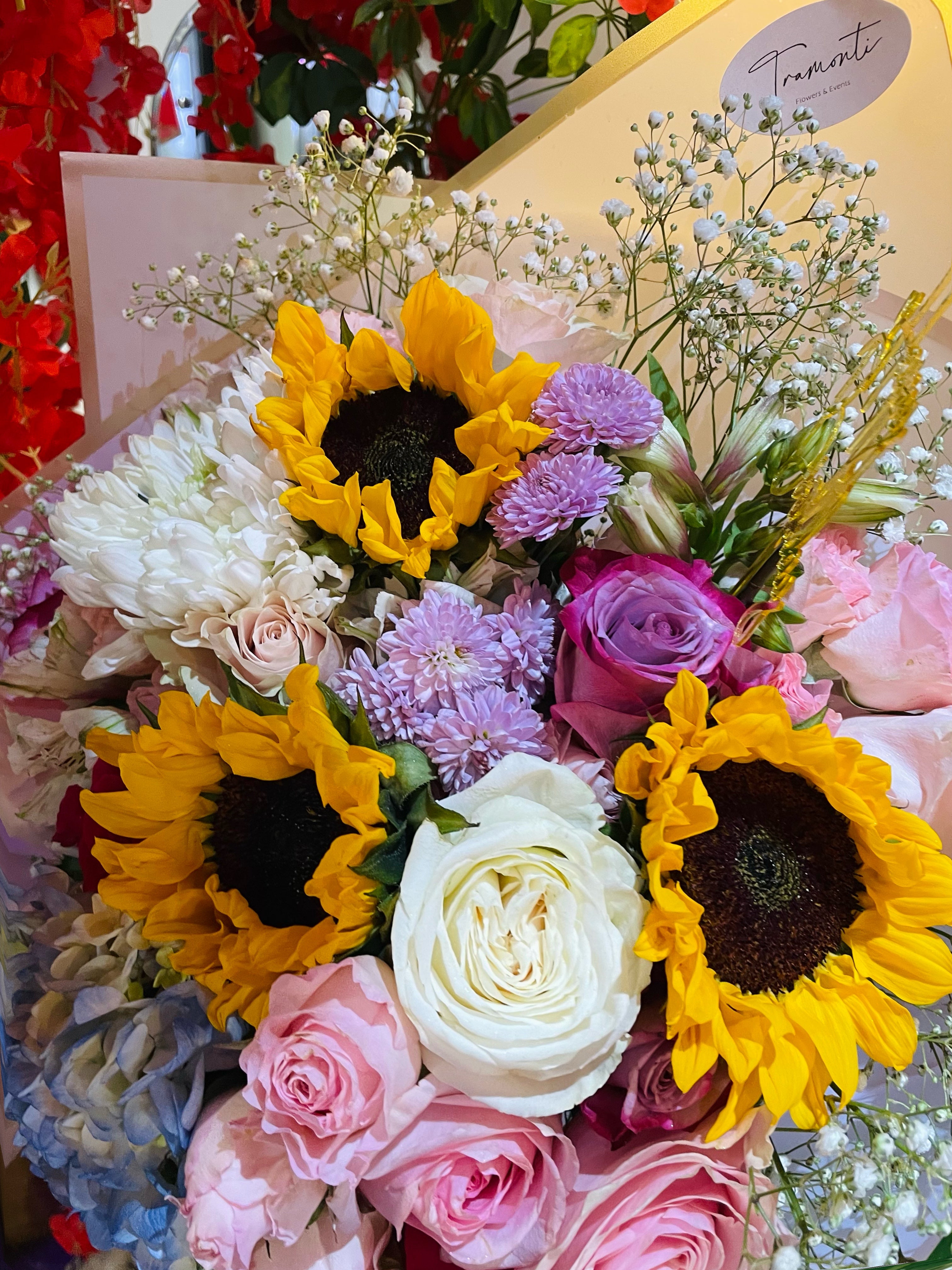 Colorful breeze bouquet