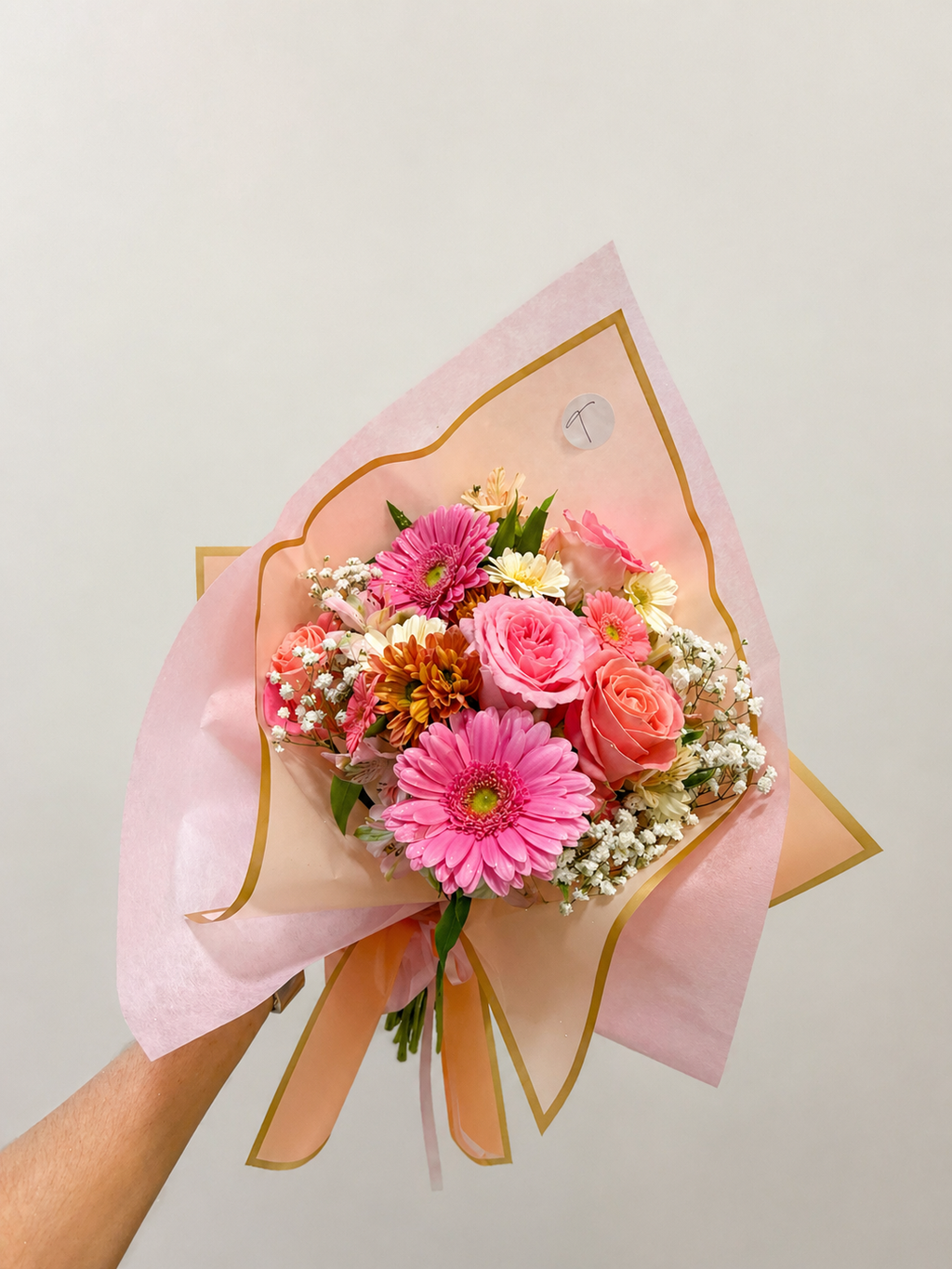 Pastel color bouquet