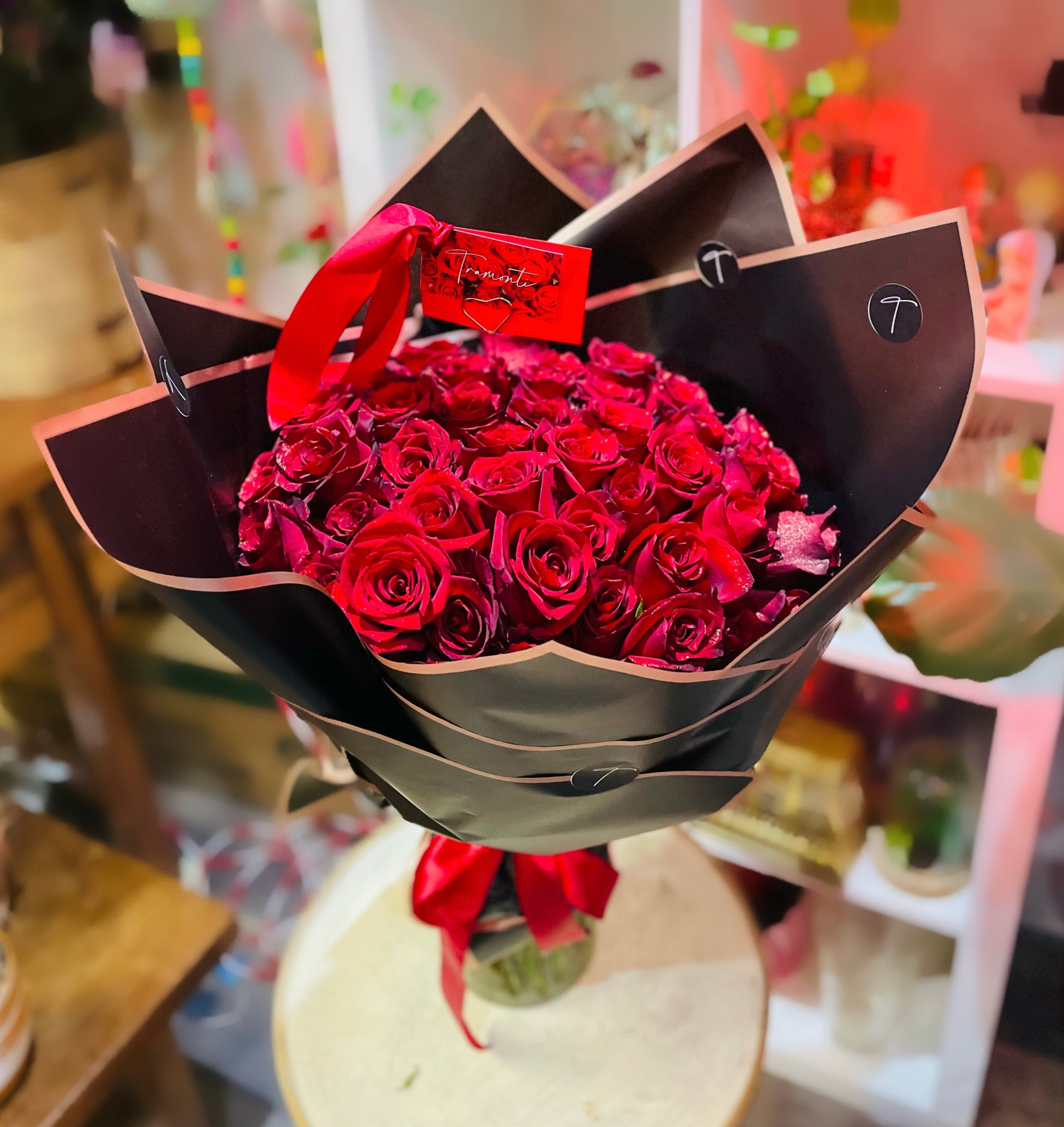 Ebony Passion Bouquet