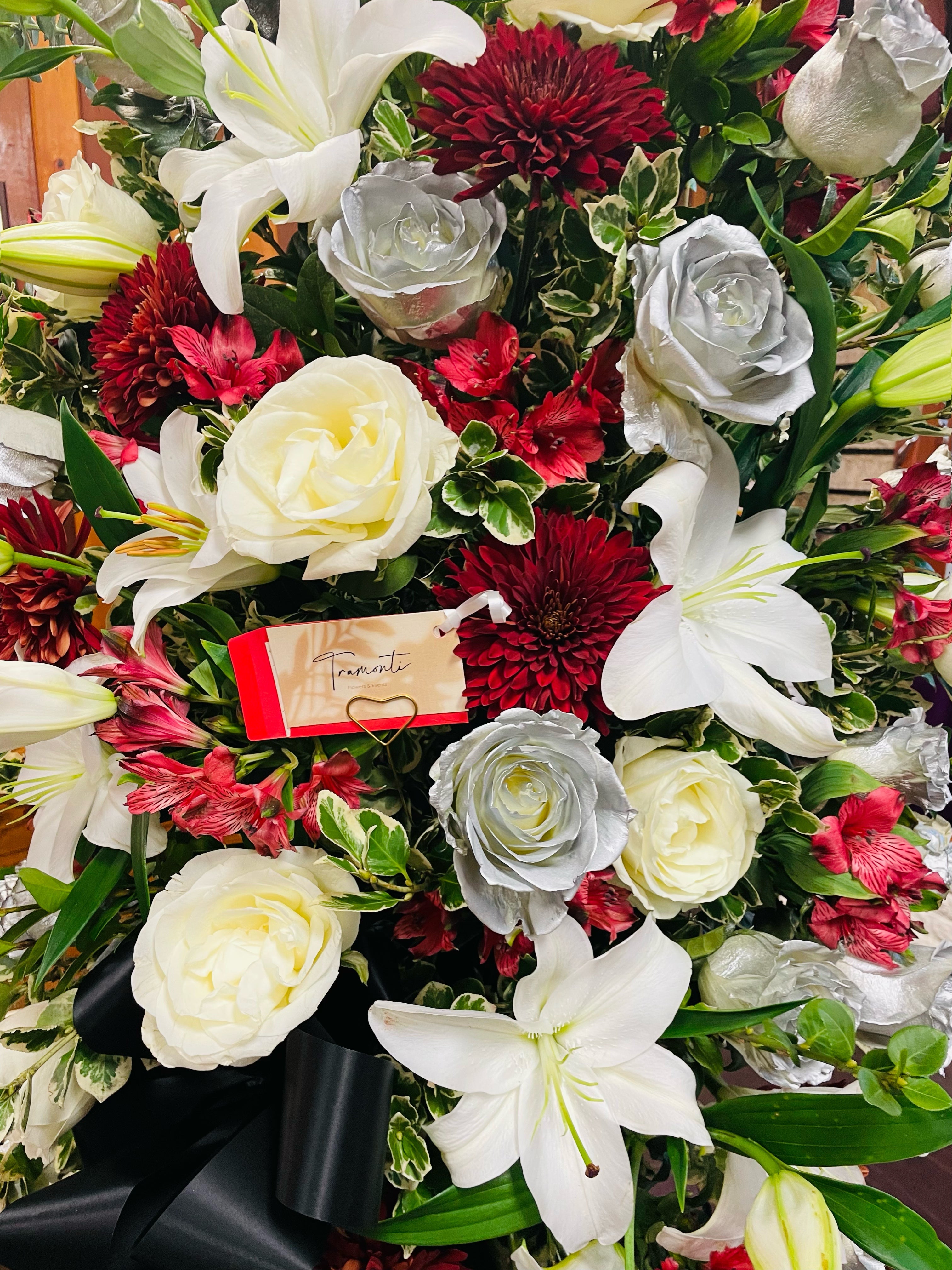Elegant Memorial Standing spray