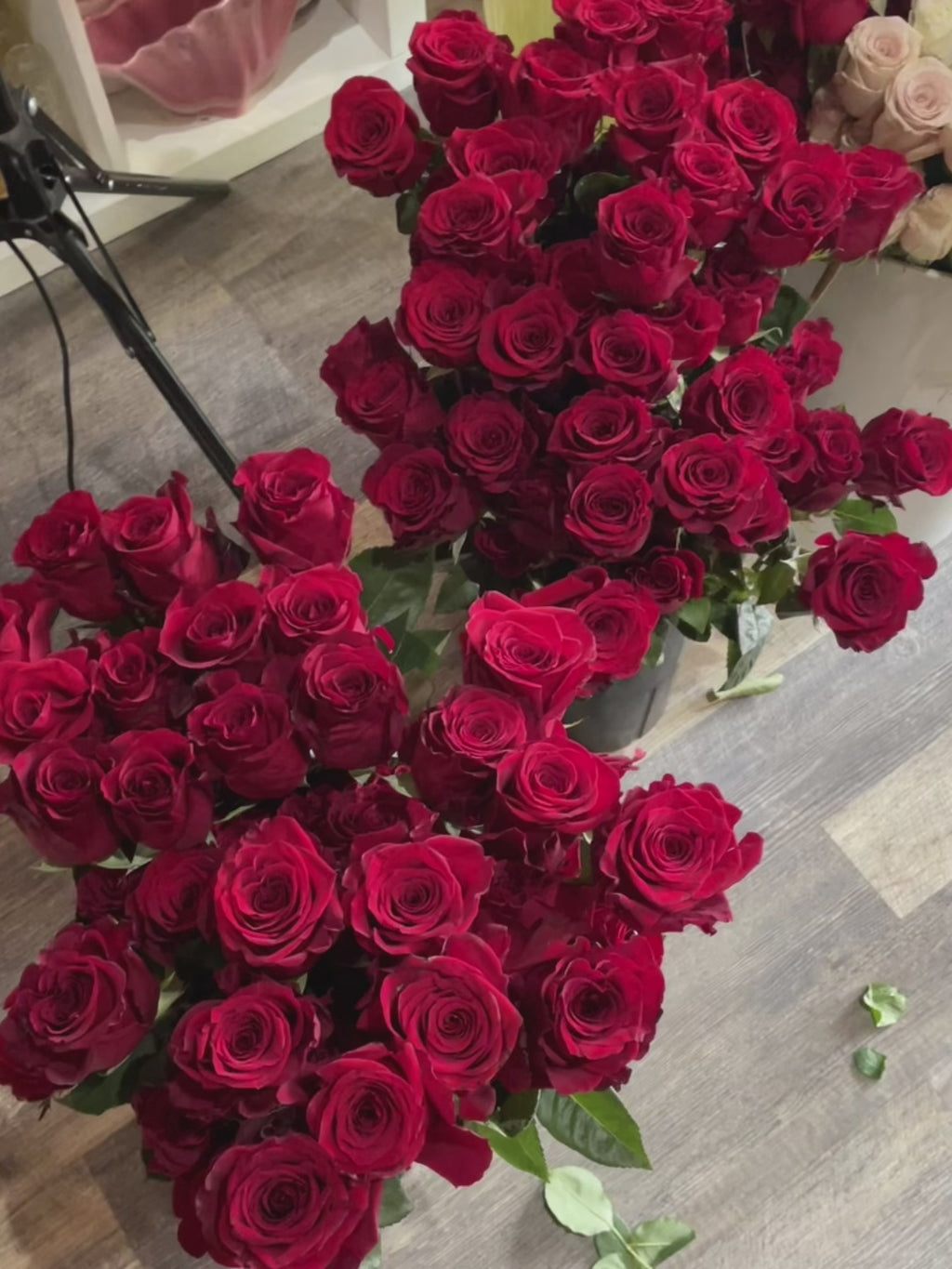 Lovers in Paris 8 roses