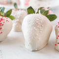 6 White Chocolate-Covered Premium Strawberries