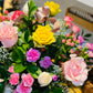 El jardín de mis abuelos floral basket