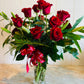 12 Velvet Large roses and Lilies - Tramonti Flowers & Events