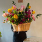Colors of Happiness Basket - Tramonti Flowers & Events