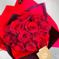 Radiant Red Roses Bouquet 24 roses