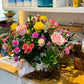 El jardín de mis abuelos floral basket