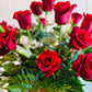 12 Velvet Large roses and Lilies - Tramonti Flowers & Events