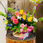 Colorful basket - Tramonti Flowers & Events